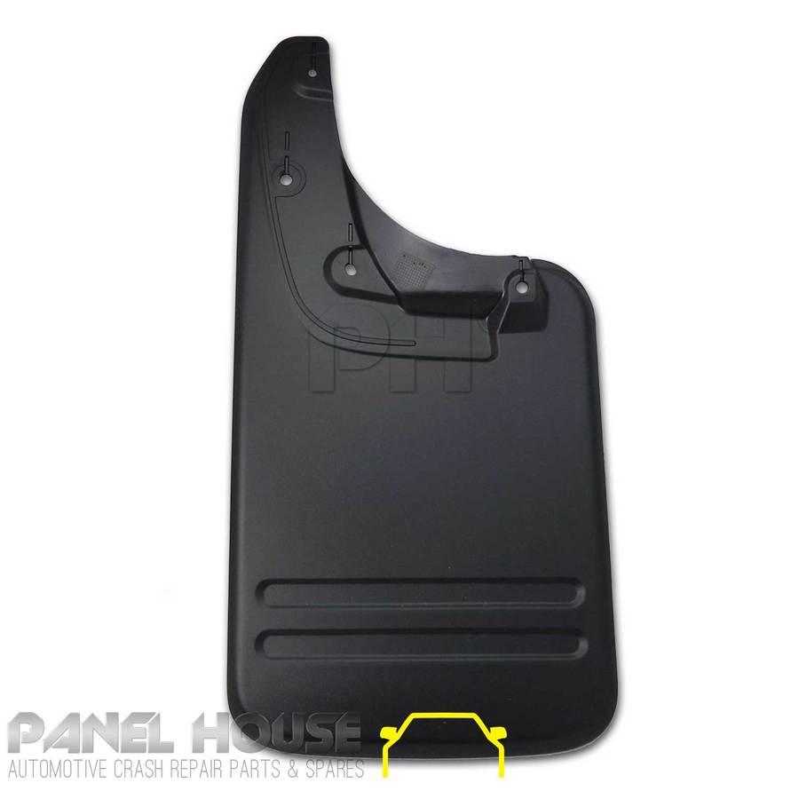 Panel House - Mud Flaps PAIR Rear Plastic 58cm long Fits Toyota Hilux Ute 05 - 14 4WD SR5 - 4X4OC™ | 4x4 Offroad Centre