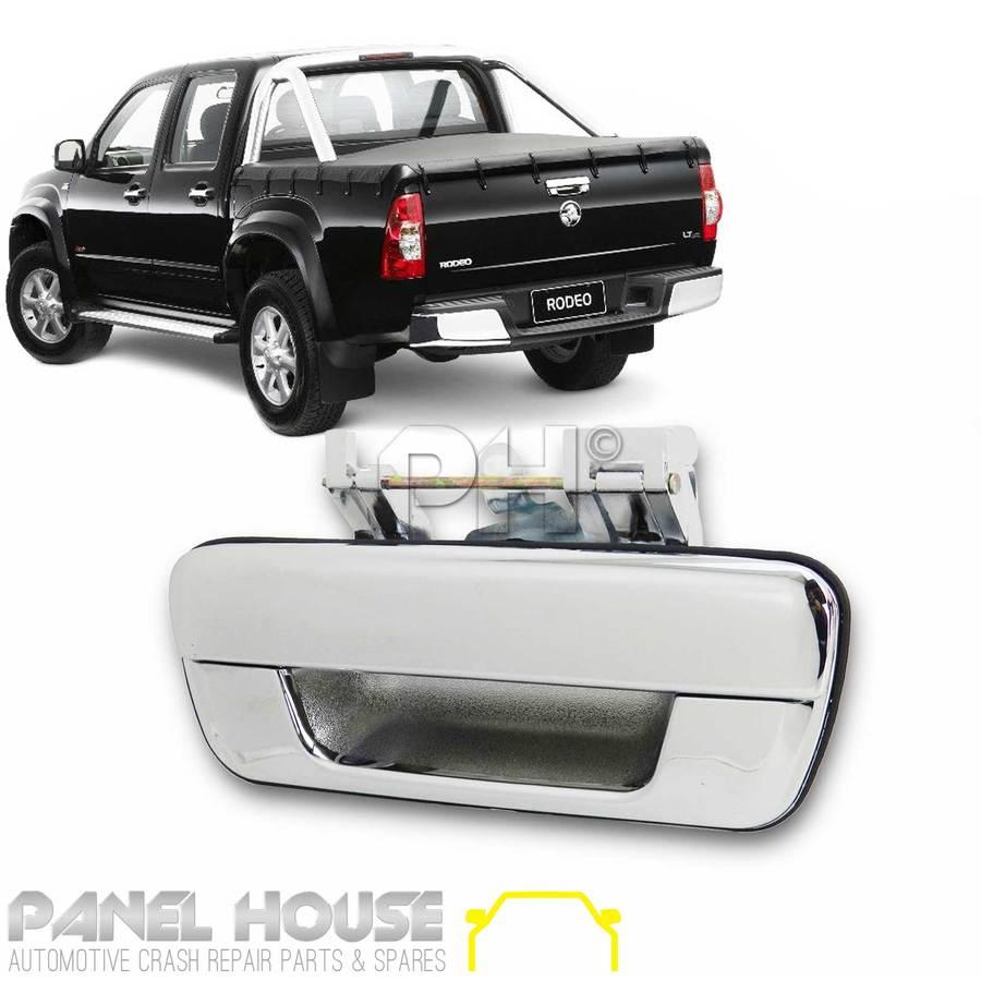 Panel House - NEW Chrome Tailgate Handle No Lock Hole Premium Quality for Rodeo Colorado DMax - 4X4OC™ | 4x4 Offroad Centre