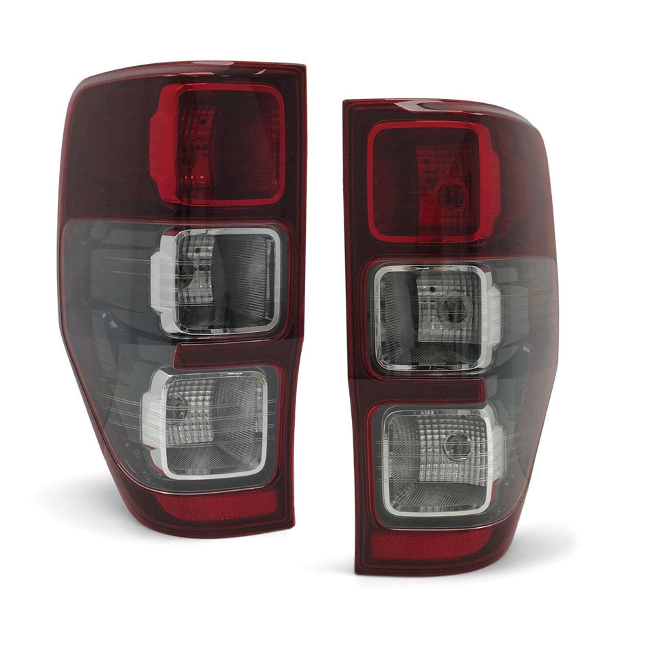 Panel House - Tail Light Black PAIR Fits Ford Ranger PX Wildtrak Raptor Ute 2011 - 2019 - 4X4OC™ | 4x4 Offroad Centre