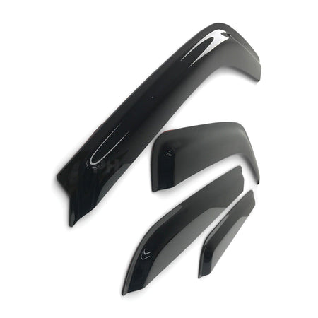 Panel House - Weather Shield Window Visors SET 4 Piece Fits Holden RA Rodeo Dual Cab 03 - 08 - 4X4OC™ | 4x4 Offroad Centre