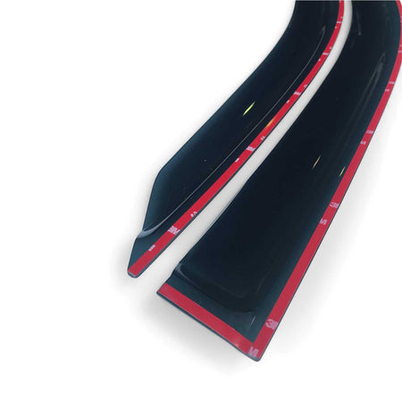 Panel House - Weather Shield Window Visors SET 4 Piece Fits Isuzu DMax D - Max Dual Cab 12 - 20 - 4X4OC™ | 4x4 Offroad Centre