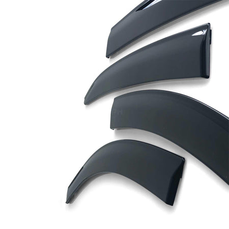 Panel House - Weather Shield Window Visors SET 4 Piece Fits Mazda 3 BM BN 14 - 19 Hatch Sedan - 4X4OC™ | 4x4 Offroad Centre