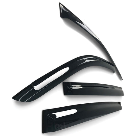 Panel House - Weather Shield Window Visors SET 4 Piece Fits Mitsubishi Triton ML MN 06 - 15 - 4X4OC™ | 4x4 Offroad Centre