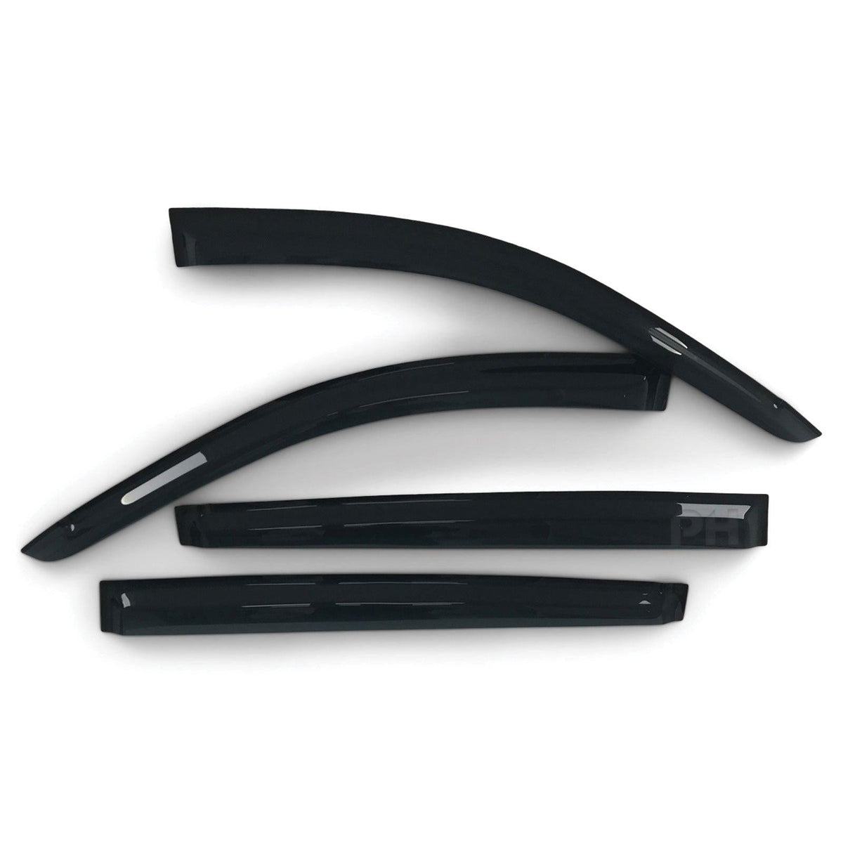 Panel House - Weather Shield Window Visors SET 4 Piece Fits Mitsubishi Triton ML MN 06 - 15 - 4X4OC™ | 4x4 Offroad Centre