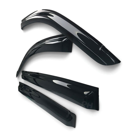 Panel House - Weather Shield Window Visors SET 4 Piece Fits Mitsubishi Triton ML MN 06 - 15 - 4X4OC™ | 4x4 Offroad Centre
