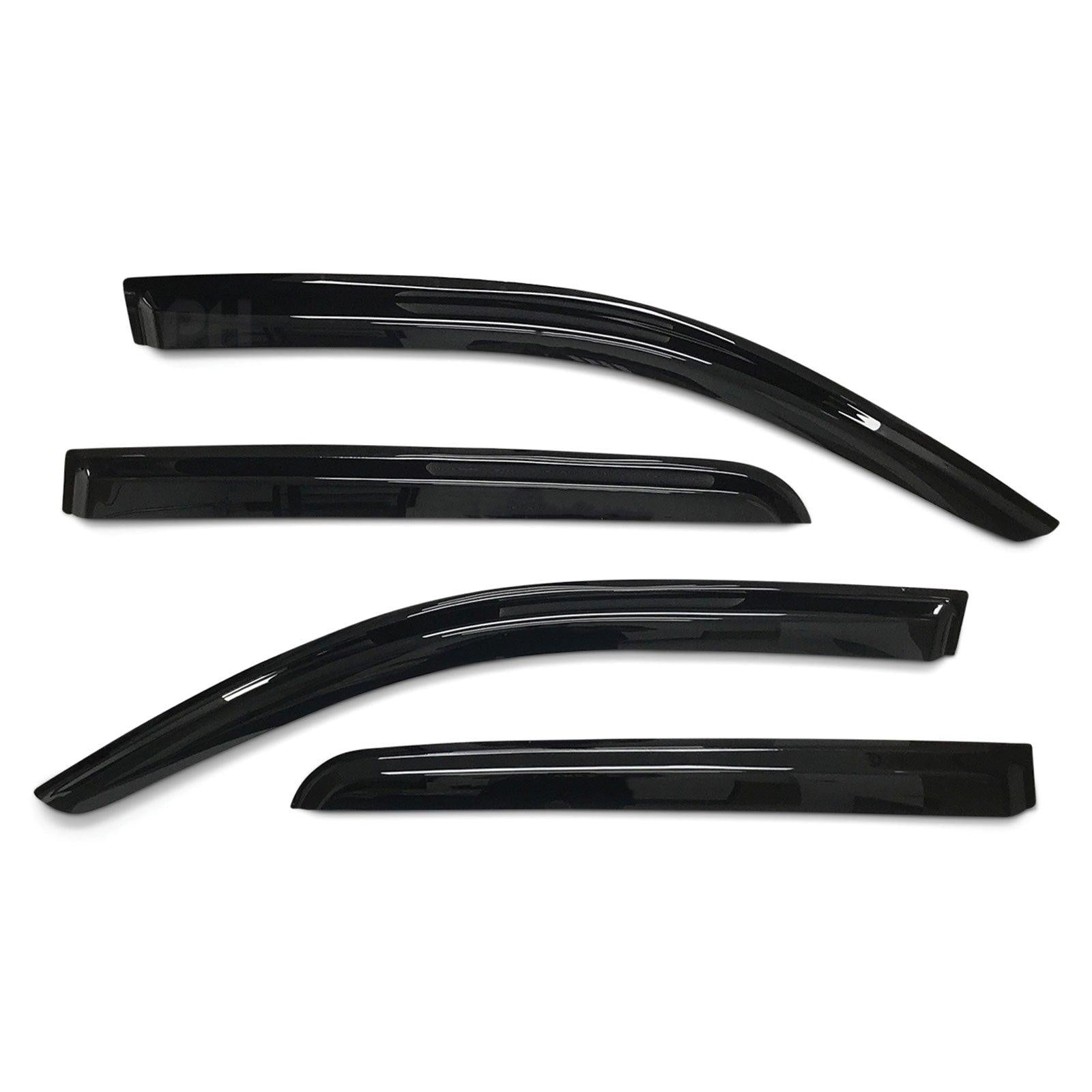 Panel House - Weather Shield Window Visors SET 4 Piece Fits Toyota Hilux N70 2005 - 2015 - 4X4OC™ | 4x4 Offroad Centre