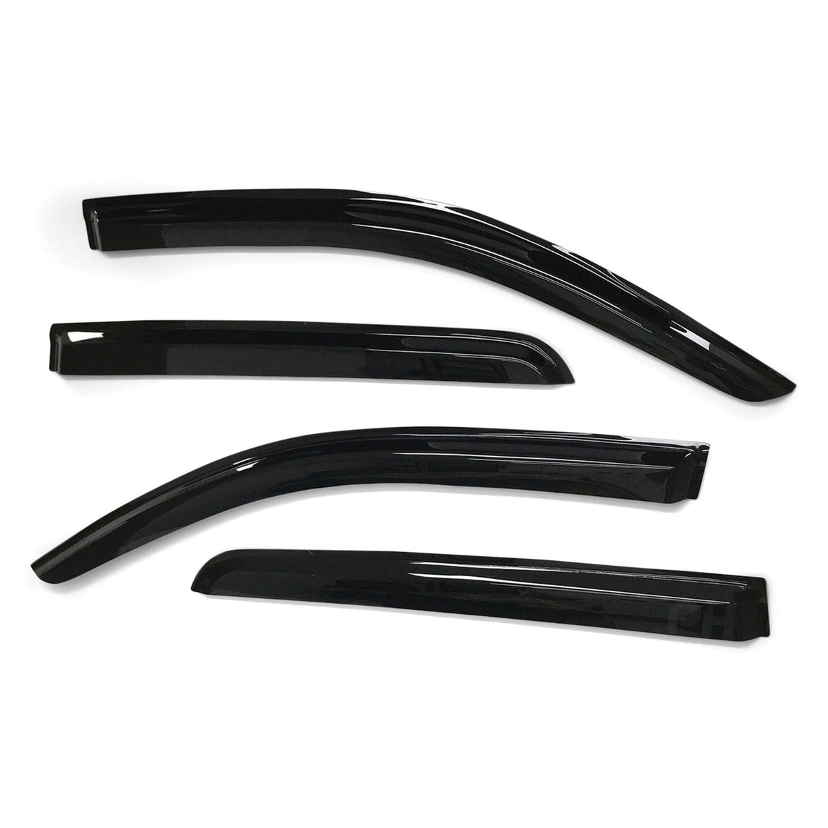 Panel House - Weather Shield Window Visors SET 4 Piece Fits Toyota Hilux N70 2005 - 2015 - 4X4OC™ | 4x4 Offroad Centre