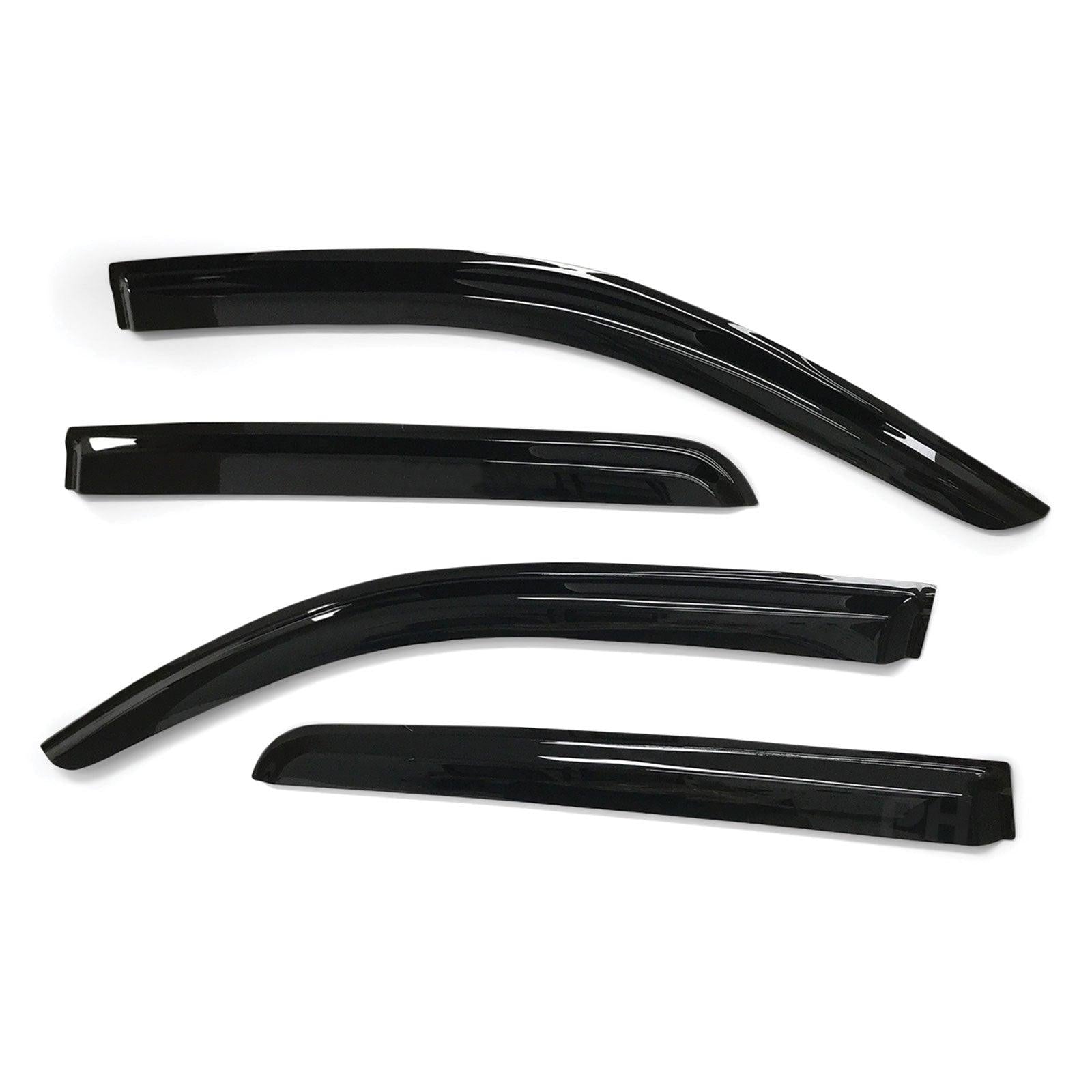 Panel House - Weather Shield Window Visors SET 4 Piece Fits Toyota Hilux N70 2005 - 2015 - 4X4OC™ | 4x4 Offroad Centre