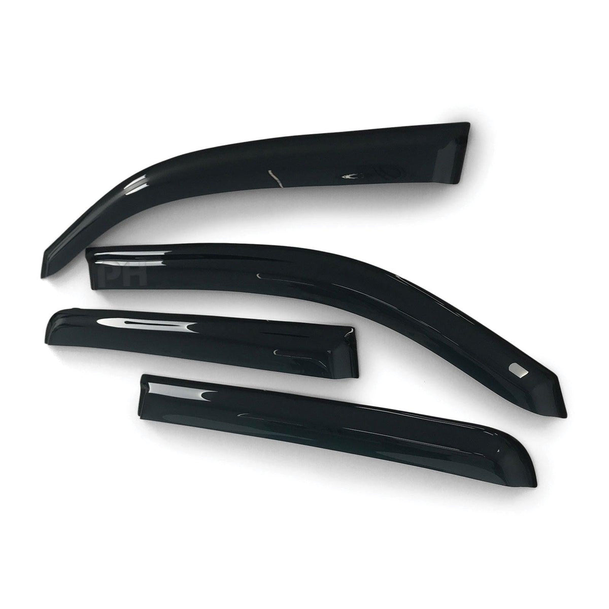 Panel House - Weather Shield Window Visors SET 4 Piece Fits Volkswagen Amarok 2011 - 2020 - 4X4OC™ | 4x4 Offroad Centre