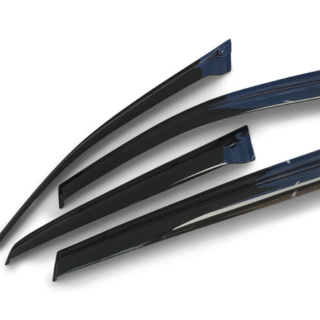Panel House - Weather Shield Window Visors SET Fits Ford Ranger PX MK1 MK2 MK3 Raptor Wildtrak - 4X4OC™ | 4x4 Offroad Centre