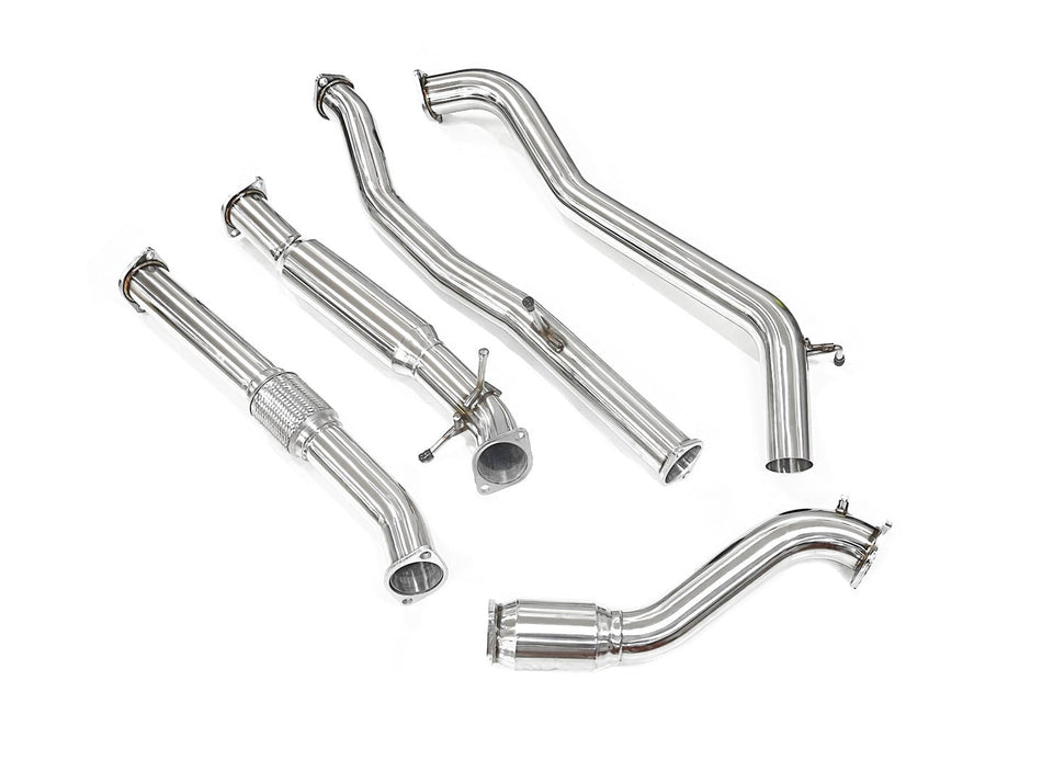 PPD Performance - Ford Ranger (2011 - 2016) PX / PXII 3.2L 3' Stainless Turbo Back Exhaust - 4X4OC™ | 4x4 Offroad Centre