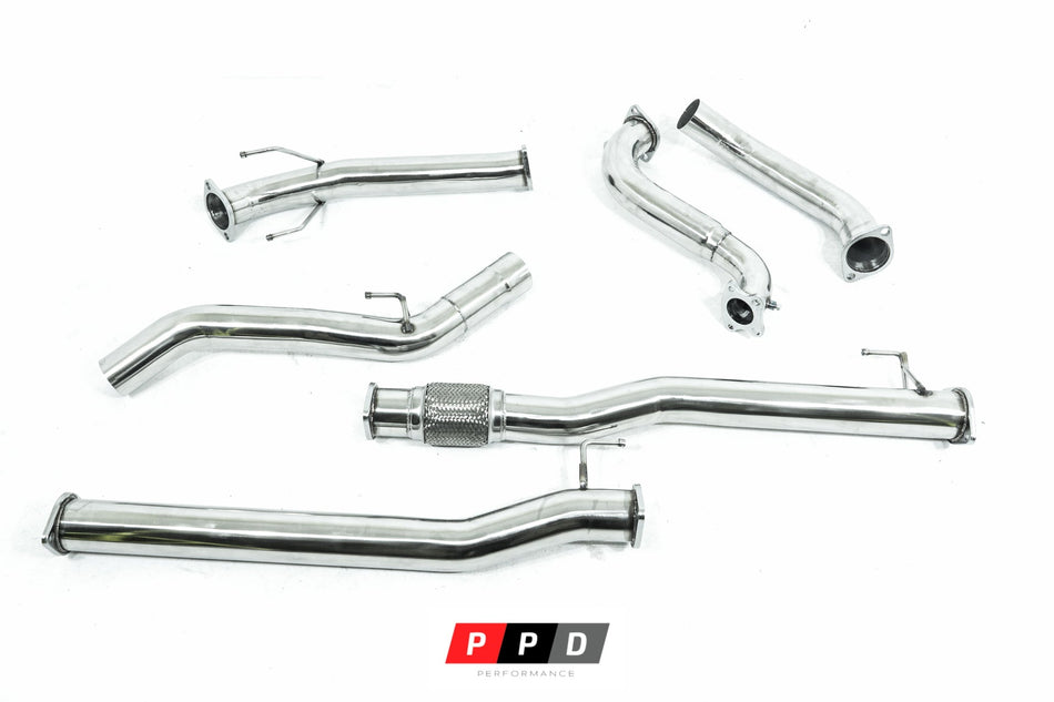 PPD Performance - Isuzu D - MAX (2012 - 2016) 3L Turbo Diesel 3' Stainless Steel Turbo Back Exhaust - 4X4OC™ | 4x4 Offroad Centre