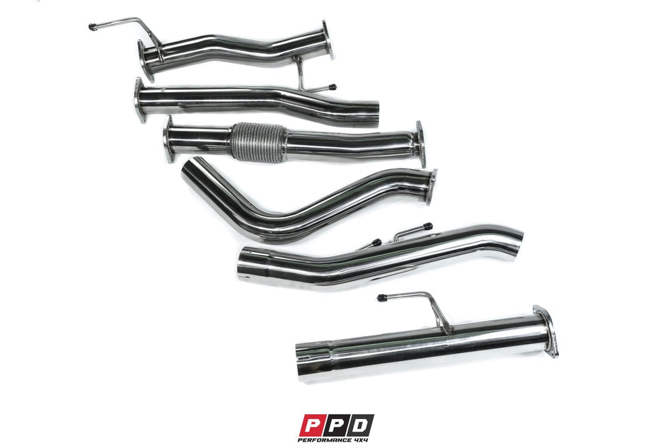 PPD Performance - Isuzu D - MAX (2022 - 2025) 3L 4JJ3 Turbo Diesel 3' Stainless Steel DPF Back Exhaust - 4X4OC™ | 4x4 Offroad Centre