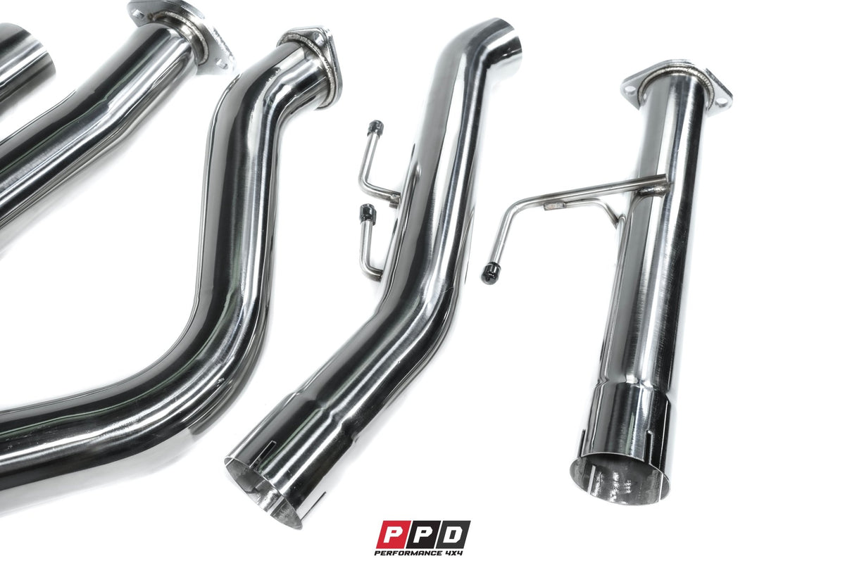 PPD Performance - Isuzu D - MAX (2022 - 2025) 3L 4JJ3 Turbo Diesel 3' Stainless Steel DPF Back Exhaust - 4X4OC™ | 4x4 Offroad Centre