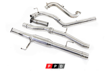 PPD Performance - Isuzu MU - X (2016 - 2021) 3.0L TD Stainless Steel 3' Turbo Back Exhaust (DPF DELETE) - 4X4OC™ | 4x4 Offroad Centre