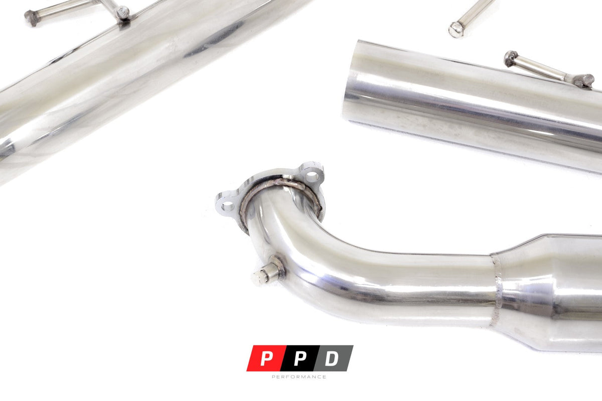 PPD Performance - Mitsubishi Challenger (2009 - 2015) PB 2.5 TD - 3' Stainless Steel Turbo Back Exhaust - 4X4OC™ | 4x4 Offroad Centre