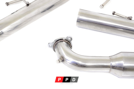 PPD Performance - Mitsubishi Challenger (2009 - 2015) PB 2.5 TD - 3' Stainless Steel Turbo Back Exhaust - 4X4OC™ | 4x4 Offroad Centre