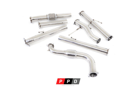 PPD Performance - Mitsubishi Challenger (2009 - 2015) PB 2.5 TD - 3' Stainless Steel Turbo Back Exhaust - 4X4OC™ | 4x4 Offroad Centre