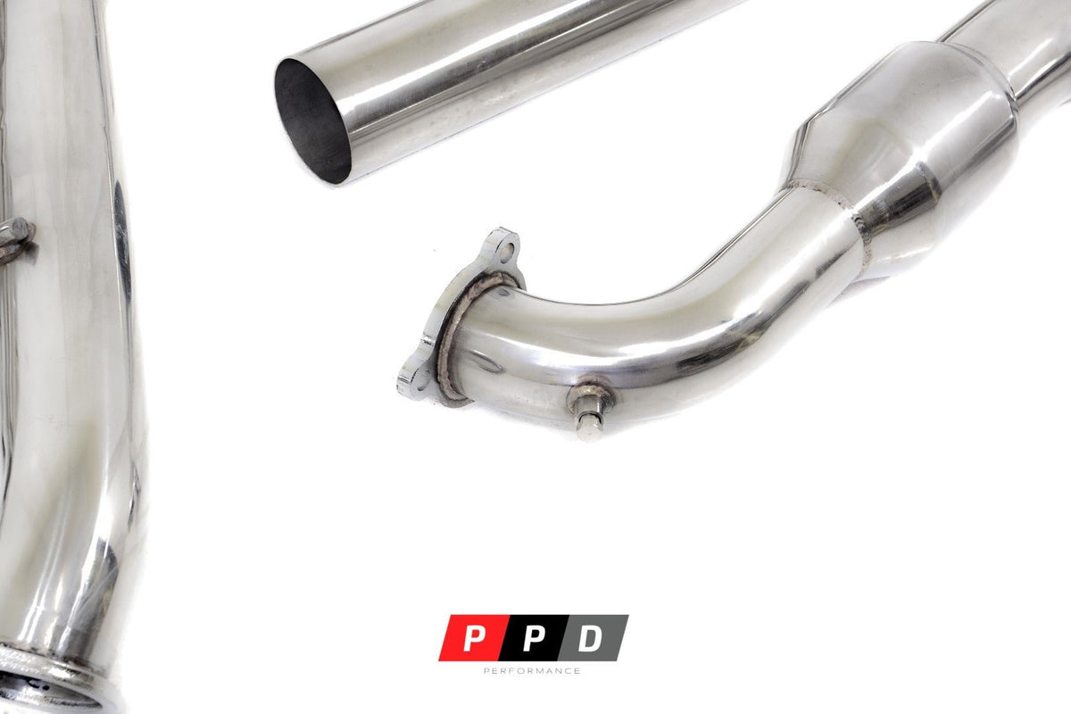 PPD Performance - Mitsubishi Challenger (2009 - 2015) PB 2.5 TD - 3' Stainless Steel Turbo Back Exhaust - 4X4OC™ | 4x4 Offroad Centre