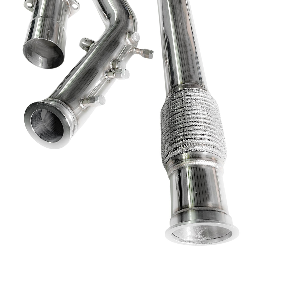 PPD Performance - Toyota Fortuner (2015+) 2.8L TD 3' Stainless DPF - Delete Pipe - 4X4OC™ | 4x4 Offroad Centre