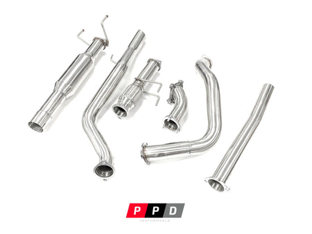 PPD Performance - Toyota Hilux (1999 - 2004) KZN165R 3L Turbo Diesel - 3' Turbo Back Exhaust - 4X4OC™ | 4x4 Offroad Centre