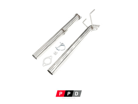 PPD Performance - Toyota Hilux (2005 - 2015) D4D TD 150 3L Stainless 2.5' Muffler Delete - 4X4OC™ | 4x4 Offroad Centre
