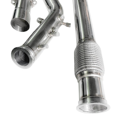 PPD Performance - Toyota Hilux (2015+) N80 GUN 2.8L & 2.4L TD 3' Stainless DPF - Delete Pipe - 4X4OC™ | 4x4 Offroad Centre