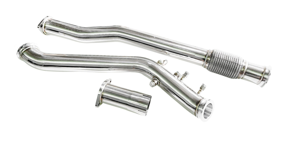 PPD Performance - Toyota Hilux (2015+) N80 GUN 2.8L & 2.4L TD 3' Stainless DPF - Delete Pipe - 4X4OC™ | 4x4 Offroad Centre
