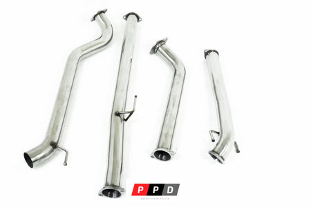 PPD Performance - Toyota Hilux (2015+) N80 GUN 2.8L & 2.4L TD DPF Back Stainless Steel Exhaust Upgrade - 4X4OC™ | 4x4 Offroad Centre