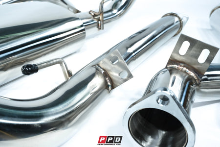 PPD Performance - Toyota Landcruiser 100 Series (1997 - 2006) 4.2L 1HD 3' Turbo Back Exhaust - 4X4OC™ | 4x4 Offroad Centre