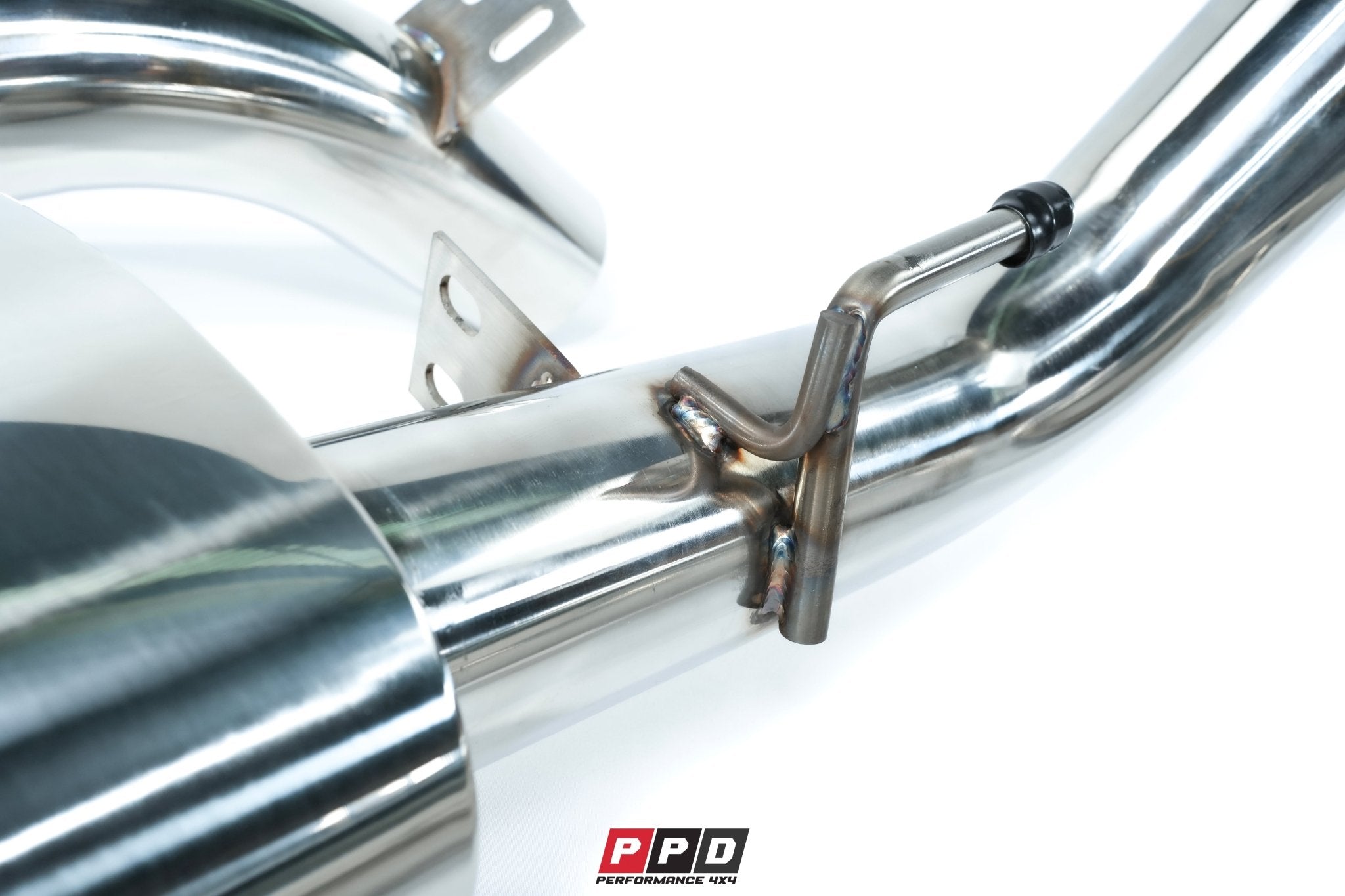 PPD Performance - Toyota Landcruiser 100 Series (1997 - 2006) 4.2L 1HD 3' Turbo Back Exhaust - 4X4OC™ | 4x4 Offroad Centre