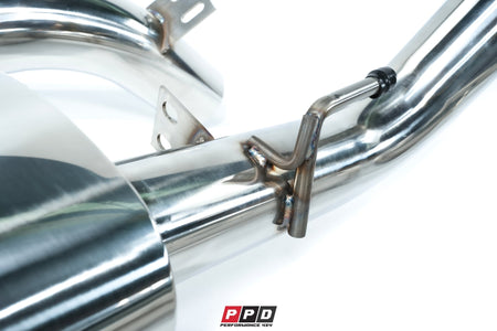 PPD Performance - Toyota Landcruiser 100 Series (1997 - 2006) 4.2L 1HD 3' Turbo Back Exhaust - 4X4OC™ | 4x4 Offroad Centre