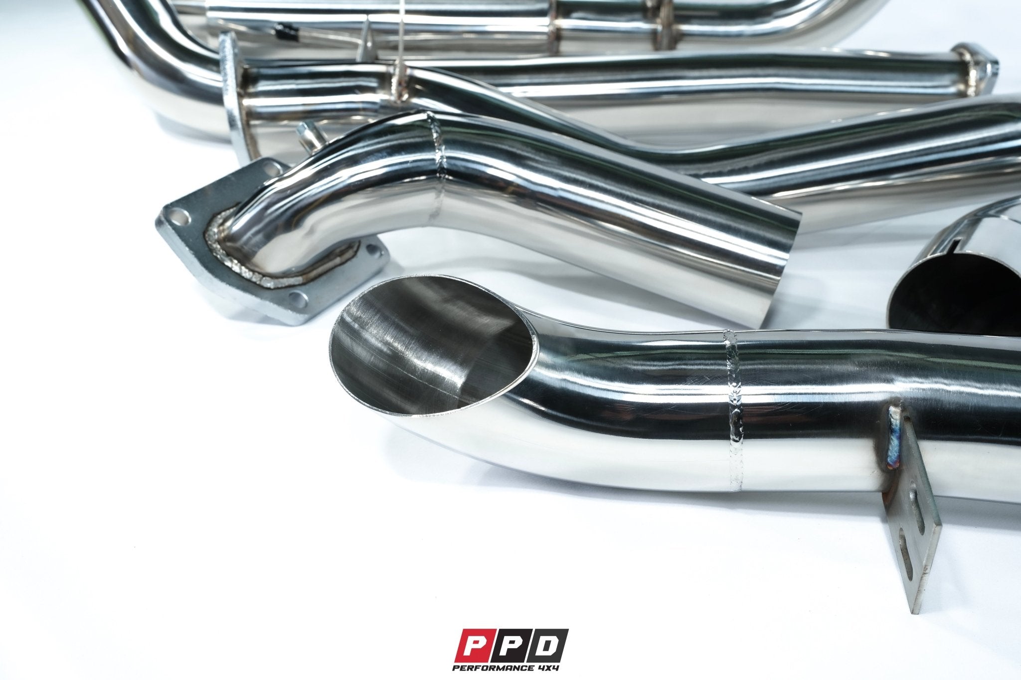 PPD Performance - Toyota Landcruiser 100 Series (1997 - 2006) 4.2L 1HD 3' Turbo Back Exhaust - 4X4OC™ | 4x4 Offroad Centre