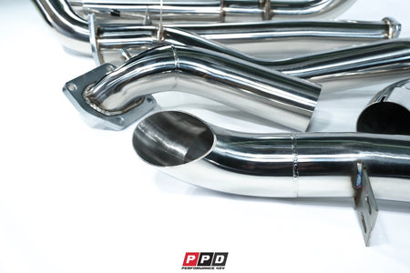 PPD Performance - Toyota Landcruiser 100 Series (1997 - 2006) 4.2L 1HD 3' Turbo Back Exhaust - 4X4OC™ | 4x4 Offroad Centre