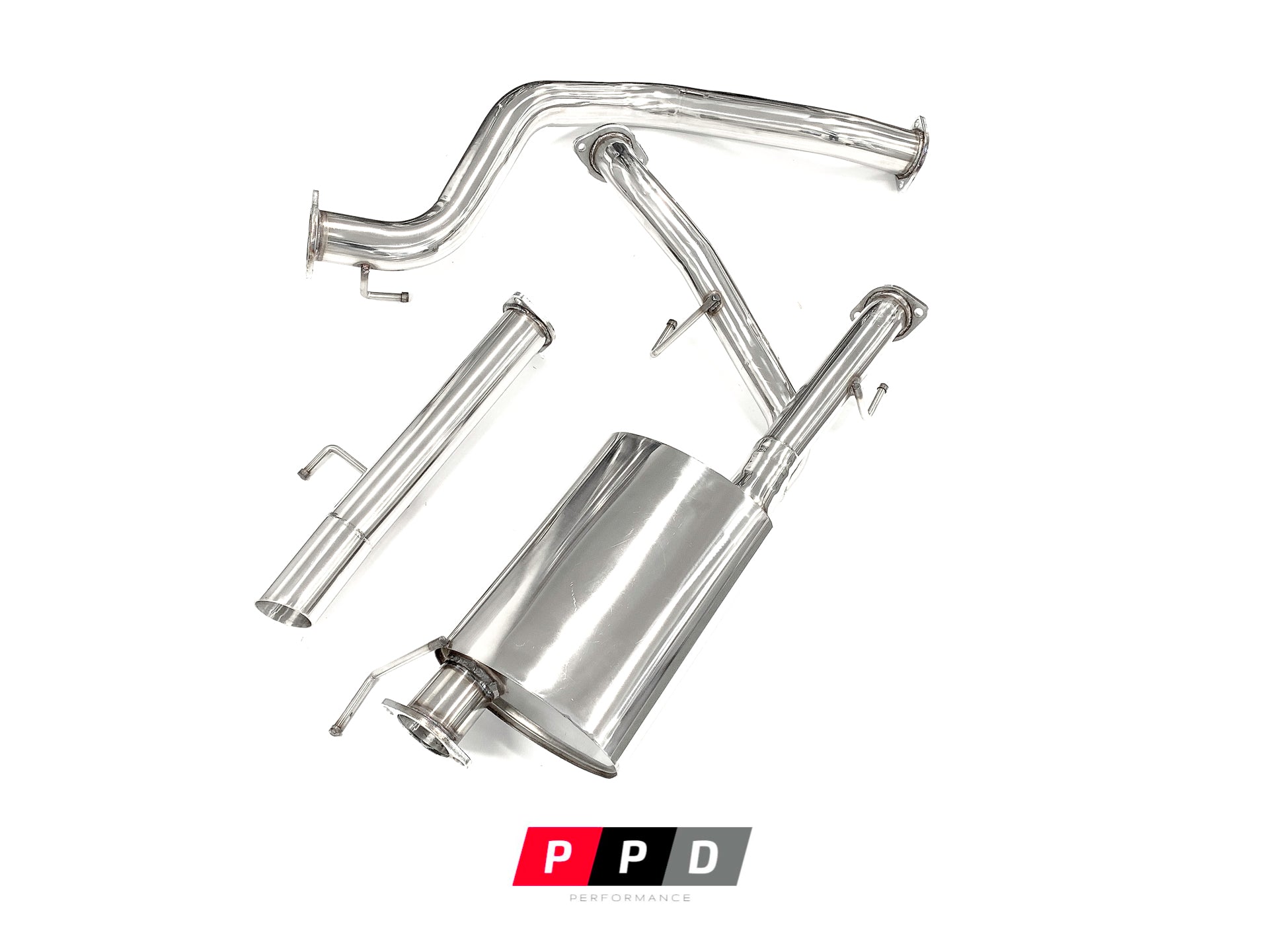 PPD Performance - Toyota Landcruiser 200 Series (2007 - 2018) Petrol 4.7 V8 Cat Back Exhaust - 4X4OC™ | 4x4 Offroad Centre