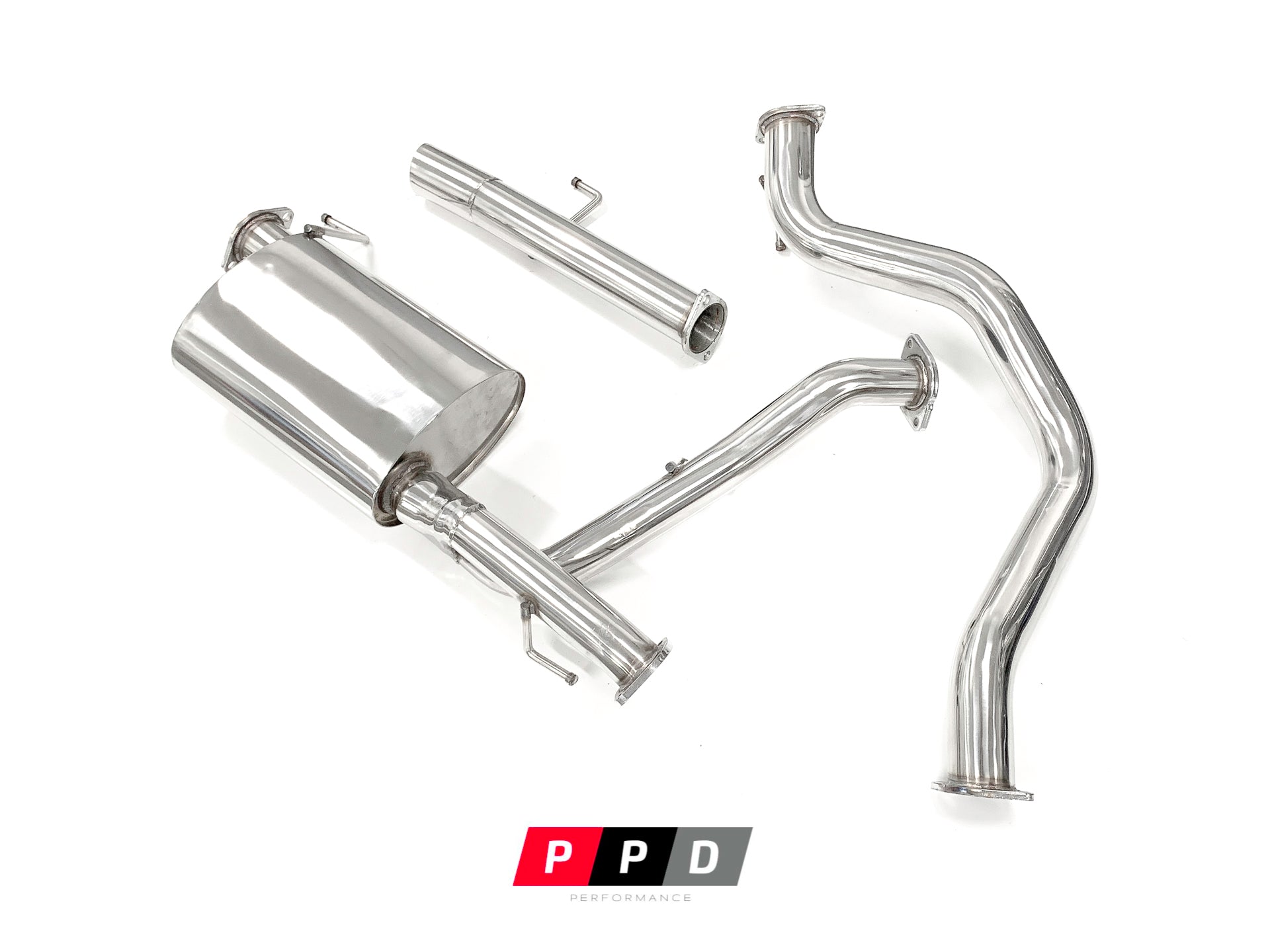 PPD Performance - Toyota Landcruiser 200 Series (2007 - 2018) Petrol 4.7 V8 Cat Back Exhaust - 4X4OC™ | 4x4 Offroad Centre