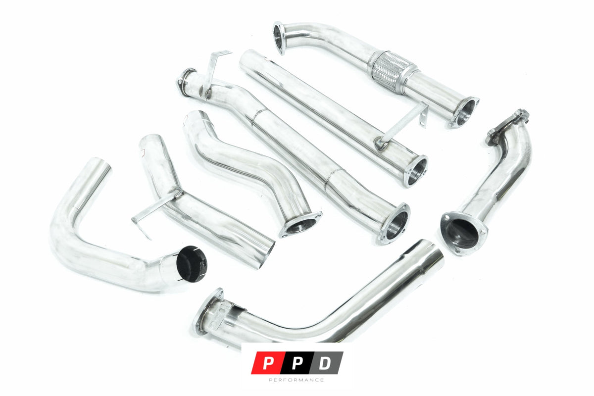 PPD Performance - Toyota Landcruiser 78 Series (2007 - 2016) VDJ78 TROOP CARRIER V8 TD Stainless Steel Exhaust - 4X4OC™ | 4x4 Offroad Centre