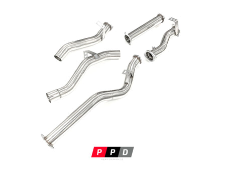 PPD Performance - Toyota Landcruiser 79 Series (2016+) VDJ79 V8 TD DPF Back Stainless Steel Exhaust - 4X4OC™ | 4x4 Offroad Centre