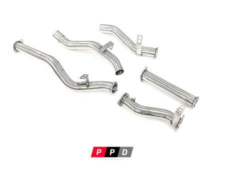PPD Performance - Toyota Landcruiser 79 Series (2016+) VDJ79 V8 TD DPF Back Stainless Steel Exhaust - 4X4OC™ | 4x4 Offroad Centre