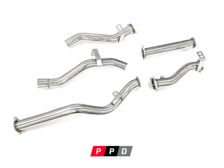 PPD Performance - Toyota Landcruiser 79 Series (2016+) VDJ79 V8 TD DPF Back Stainless Steel Exhaust - 4X4OC™ | 4x4 Offroad Centre
