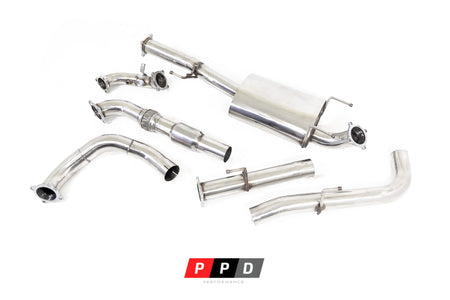 PPD Performance - Toyota Prado (2006+) 120 / 150 Series D4D 3.0LT TD 3' Stainless Turbo Exhaust - 4X4OC™ | 4x4 Offroad Centre