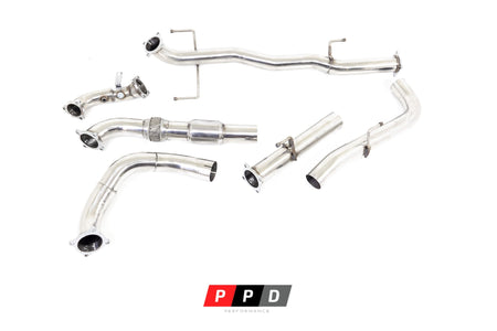 PPD Performance - Toyota Prado (2006+) 120 / 150 Series D4D 3.0LT TD 3' Stainless Turbo Exhaust - 4X4OC™ | 4x4 Offroad Centre