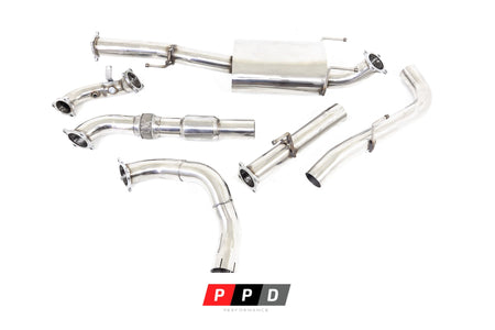 PPD Performance - Toyota Prado (2006+) 120 / 150 Series D4D 3.0LT TD 3' Stainless Turbo Exhaust - 4X4OC™ | 4x4 Offroad Centre