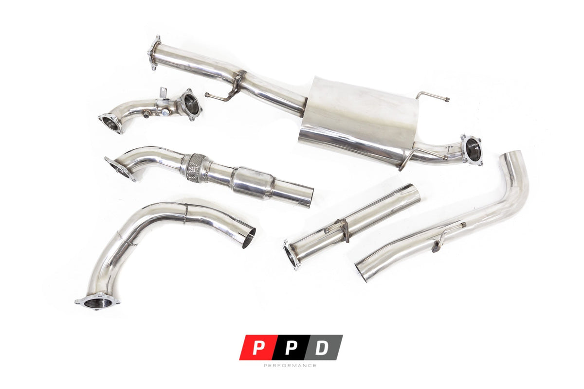 PPD Performance - Toyota Prado (2006+) 120 / 150 Series D4D 3.0LT TD 3' Stainless Turbo Exhaust - 4X4OC™ | 4x4 Offroad Centre