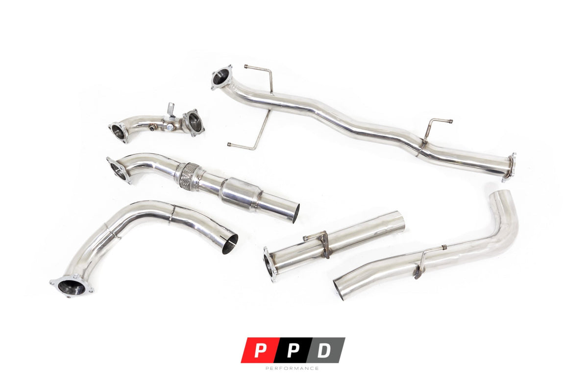PPD Performance - Toyota Prado (2006+) 120 / 150 Series D4D 3.0LT TD 3' Stainless Turbo Exhaust - 4X4OC™ | 4x4 Offroad Centre