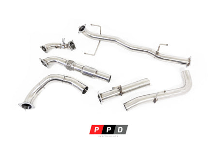 PPD Performance - Toyota Prado (2006+) 120 / 150 Series D4D 3.0LT TD 3' Stainless Turbo Exhaust - 4X4OC™ | 4x4 Offroad Centre