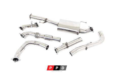 PPD Performance - Toyota Prado (2006+) 120 / 150 Series D4D 3.0LT TD 3' Stainless Turbo Exhaust - 4X4OC™ | 4x4 Offroad Centre