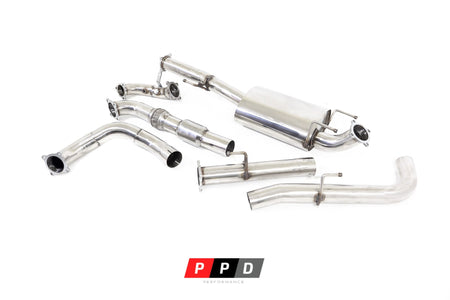 PPD Performance - Toyota Prado (2006+) 120 / 150 Series D4D 3.0LT TD 3' Stainless Turbo Exhaust - 4X4OC™ | 4x4 Offroad Centre