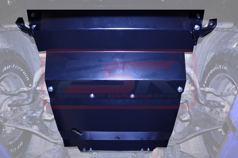 PSR - Performance Suspension Racing - Nissan Navara (2008 - 2015) PSR D40 Non Diff Drop Bash Guard (Suits Spanish and Thai) - 4X4OC™ | 4x4 Offroad Centre