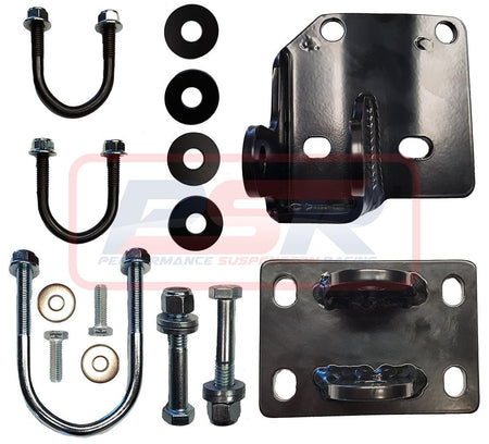 PSR - Performance Suspension Racing - Nissan Patrol (1988 - 1997) PSR GQ - GU Steering Damper High Clearance Relocation Bracket (Suits Fox/Kings 1/2' heims)(Suits 35 - 38mm Bar) - 4X4OC™ | 4x4 Offroad Centre